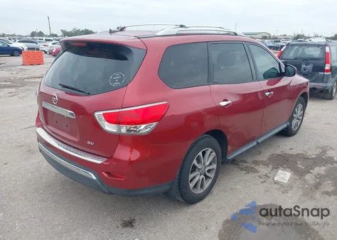 2014 Nissan Pathfinder Sv из США, поврежденный, VIN 5N1AR2MN9EC735881